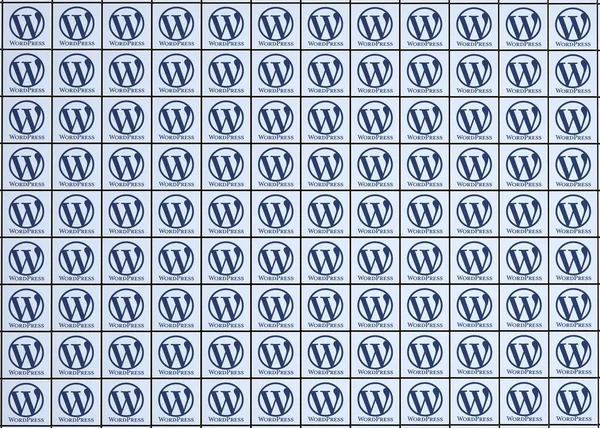 Wordpress Wordpress Achtergrond Ontwerp — Stockfoto