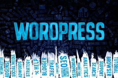 kelime presi, sözcük dizaynı arkaplan tasarımı