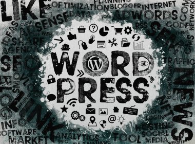 kelime presi, sözcük dizaynı arkaplan tasarımı