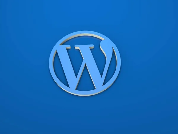 Wordpress Дизайн Фону Wordpress — стокове фото