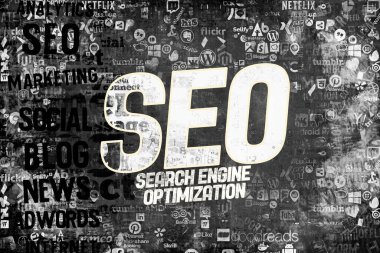 search engine optimization, seo background clipart