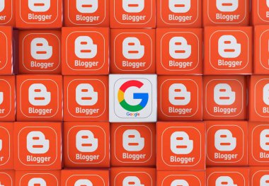 blog yazarı, Google Arkaplan - 3d Render