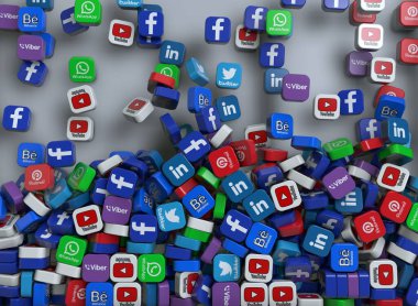 Sosyal Medya, Sosyal Medya Arkaplan Tasarımı