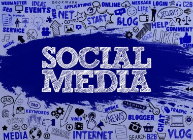 Sosyal Medya, Sosyal Medya Arkaplan Tasarımı