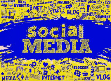 Sosyal Medya, Sosyal Medya Arkaplan Tasarımı