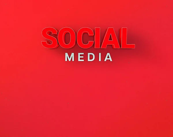 Социальные Медиа Фоновый Дизайн Социальных Медиа — стоковое фото