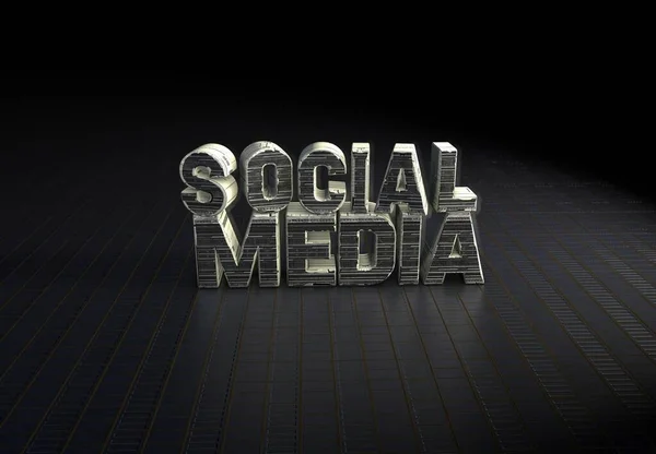 ソーシャルメディア ソーシャルメディアの背景デザイン — ストック写真