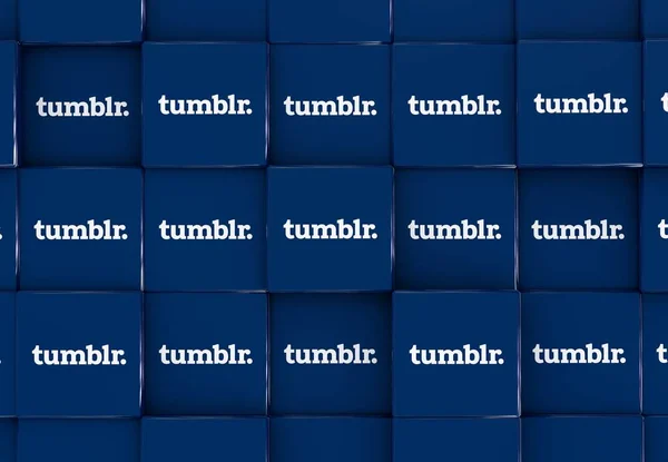Tumblr Social Media Background Design — Stock Photo, Image