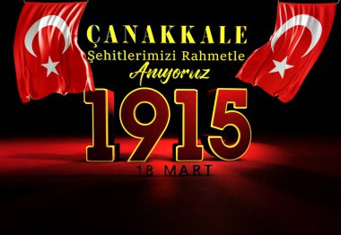 1915, Türk Bayrağı, Türkiye - Türkiye Arkaplan Tasarımı