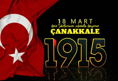 1915, Türk Bayrağı, Türkiye - Türkiye Arkaplan Tasarımı