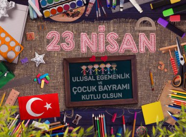 Türk Bayrağı, Türkiye - Türkiye Arkaplan Tasarımı