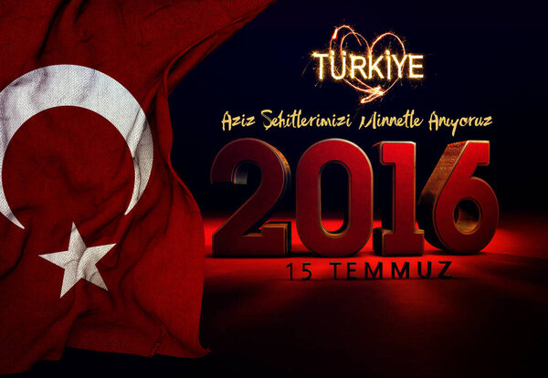 Турецкий флаг, Турция - Турция