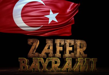 Türk Bayrağı, 30 Ağustos Zafer Günü - Türkiye Arkaplan Tasarımı