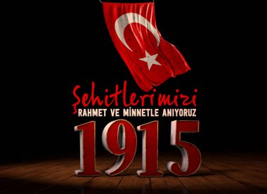 1915, Türk Bayrağı, Türkiye - Türkiye Arkaplan Tasarımı