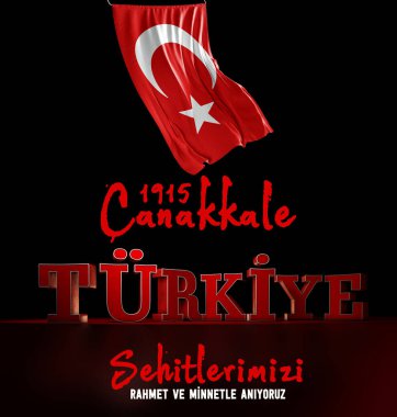 Türk Bayrağı, Türkiye - Türkiye Arkaplan Tasarımı