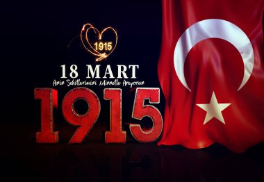 1915, Türk Bayrağı, Türkiye - Türkiye Arkaplan Tasarımı