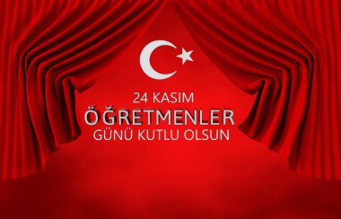 Öğretmenler Günü, Türk Bayrağı - Türkiye Arkaplan Tasarımı