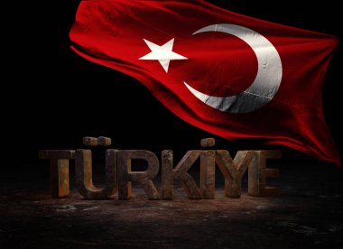 Türk Bayrağı, Türkiye - Türkiye Arkaplan Tasarımı