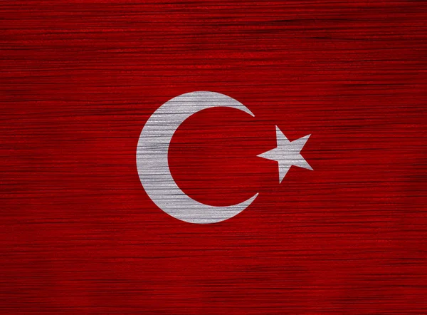 Bendera Turki Turki Desain Latar Belakang Turki — Stok Foto