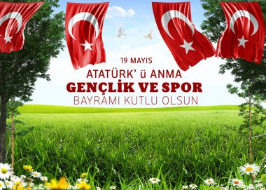 Türk Bayrağı, Türkiye - Türkiye Arkaplan Tasarımı