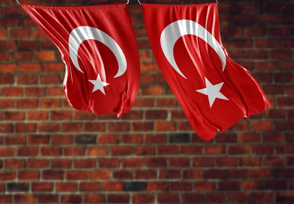 Türk Bayrağı Türkiye Türkiye Arkaplan Tasarımı — Stok fotoğraf