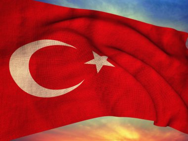 Türk Bayrağı, Türkiye - Türkiye Arkaplan Tasarımı