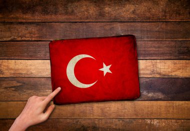 Türk Bayrağı, Türkiye - Türkiye Arkaplan Tasarımı