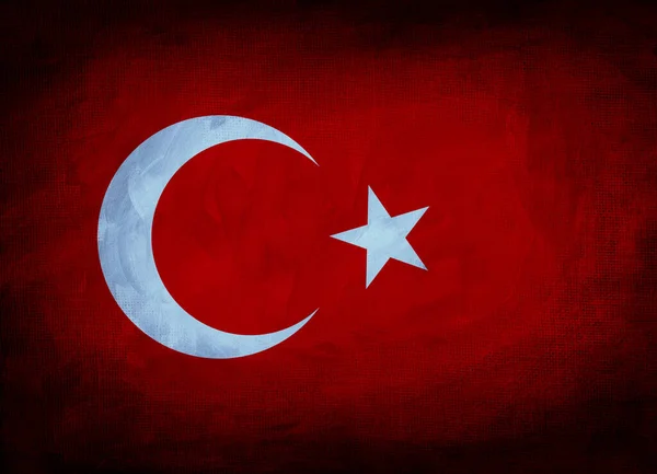 Турецький Прапор Туреччина Турецький Дизайн — стокове фото