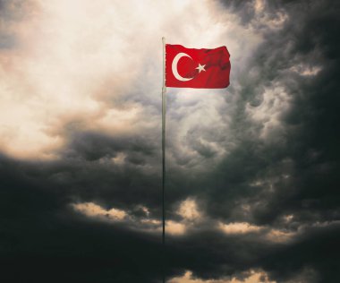Türk Bayrağı, Türkiye - Türkiye Arkaplan Tasarımı
