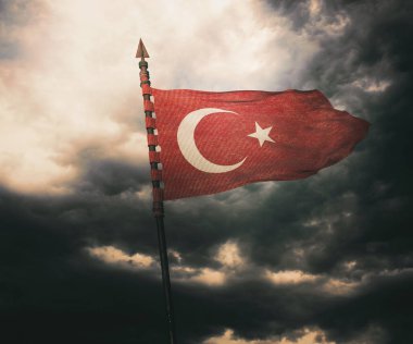 Türk Bayrağı, Türkiye - Türkiye Arkaplan Tasarımı