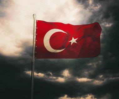 Türk Bayrağı, Türkiye - Türkiye Arkaplan Tasarımı