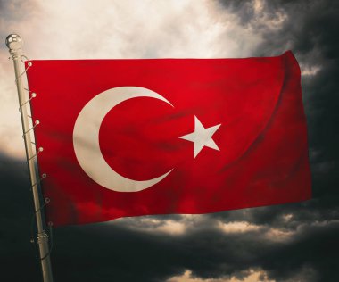 Türk Bayrağı, Türkiye - Türkiye Arkaplan Tasarımı