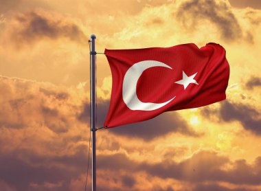 Türk Bayrağı, Türkiye - Türkiye Arkaplan Tasarımı