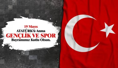 Türk Bayrağı, Türkiye - Türkiye Arkaplan Tasarımı