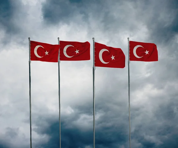 Turkish Flag, Turkey - Turkey Background Design