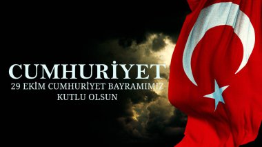 Cumhuriyet Günü, Türkiye Bayrağı - Türkiye Arkaplan Tasarımı