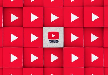 Youtube Arkaplanı, Youtube Logo Görsel Tasarımı