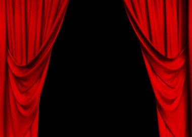 Curtain and Stage Theme - Background Image