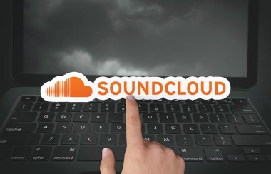 SoundCloud, social media background