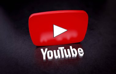 Youtube Arkaplanı - Youtube 3B Tasarımı