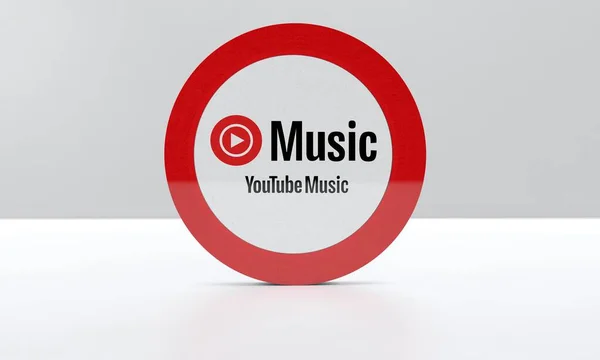 Youtube Music Youtube Background Youtube Design — Stock Photo, Image