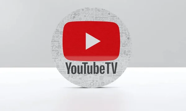Youtube Youtube Latar Belakang Youtube Desain — Stok Foto