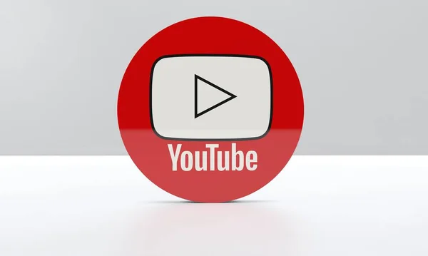 Youtube Youtube Háttér Youtube Design — Stock Fotó