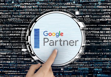 Google partner ve sosyal medya ve haber sitelerinde kullanmak için logo tasarımı