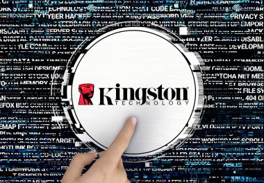  Kingston teknolojisi, sosyal medya ve haber sitelerinde kullanım için logo tasarımı