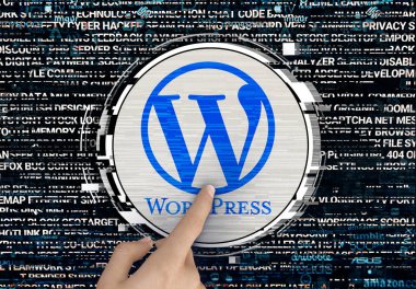 Sosyal medya ve haber sitelerinde kullanmak için sözcük baskısı ve logo tasarımı