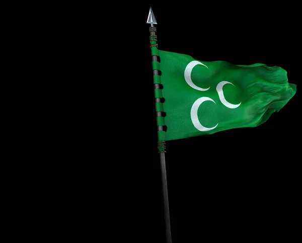 Флаг Османской Империи Флаг Османской Империи — стоковое фото
