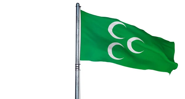 Osmanská Vlajka Osmanská Imperiální Vlajka — Stock fotografie