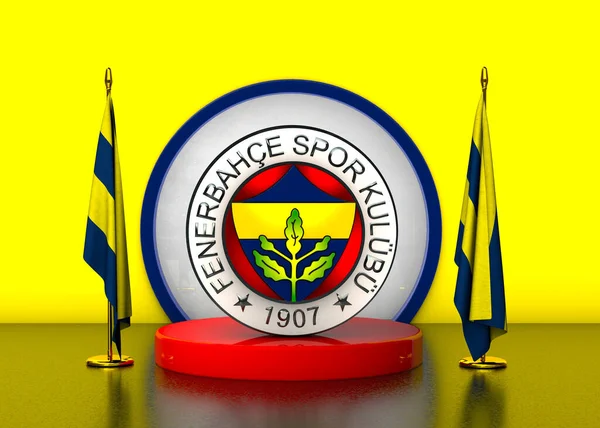 Fenerbahçe Futbol Kulübü Logosu — Stok fotoğraf