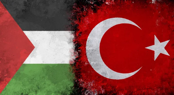 Bandeira Palestina Jerusalém Palestina Imagem — Fotografia de Stock